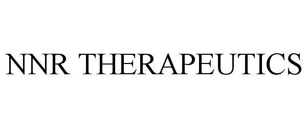 Trademark Logo NNR THERAPEUTICS