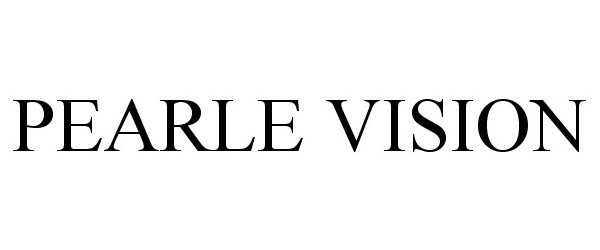 Trademark Logo PEARLE VISION