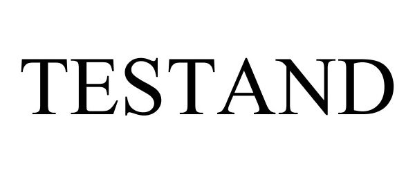 Trademark Logo TESTAND