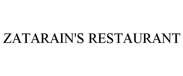  ZATARAIN'S RESTAURANT