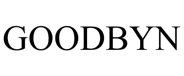 Trademark Logo GOODBYN