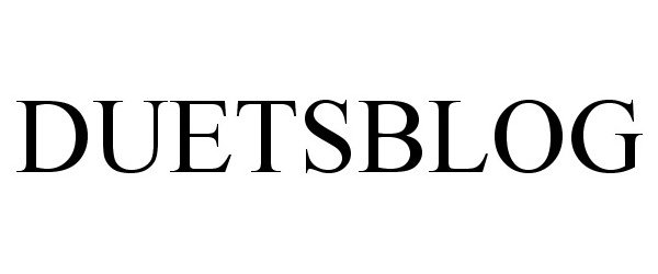 Trademark Logo DUETSBLOG