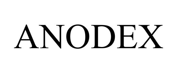 Trademark Logo ANODEX
