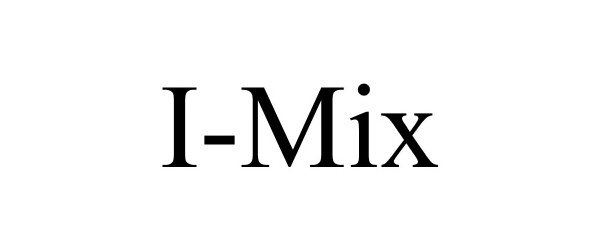 Trademark Logo I-MIX