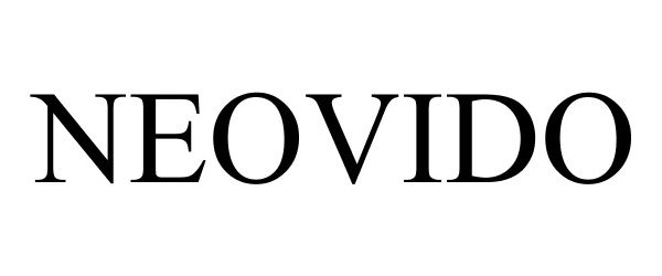 Trademark Logo NEOVIDO