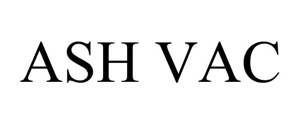 Trademark Logo ASH VAC