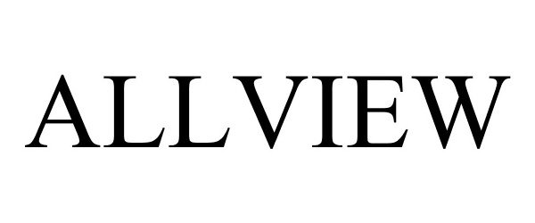Trademark Logo ALLVIEW