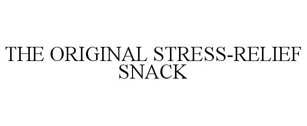  THE ORIGINAL STRESS-RELIEF SNACK