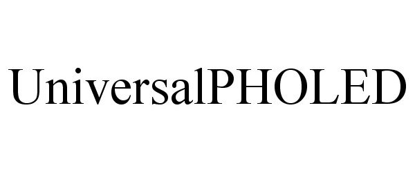 Trademark Logo UNIVERSALPHOLED