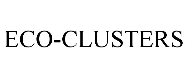 Trademark Logo ECO-CLUSTERS