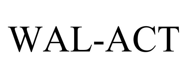 Trademark Logo WAL-ACT
