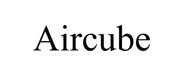 Trademark Logo AIRCUBE