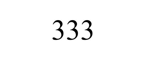 Trademark Logo 333