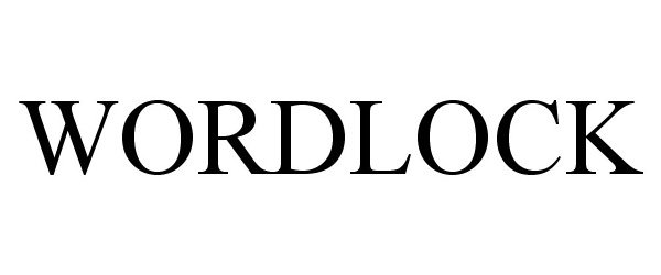 Trademark Logo WORDLOCK