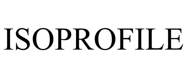 Trademark Logo ISOPROFILE