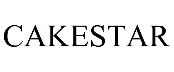 Trademark Logo CAKESTAR