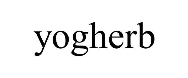 Trademark Logo YOGHERB