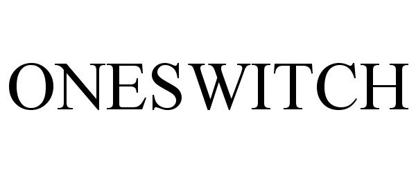 Trademark Logo ONESWITCH