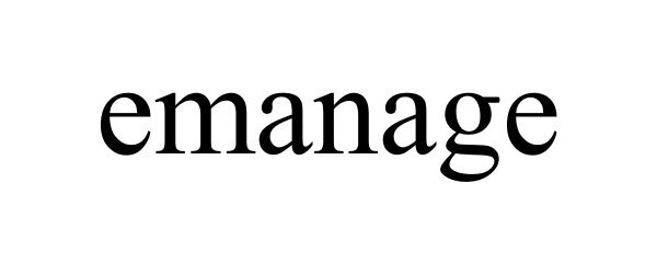 Trademark Logo EMANAGE