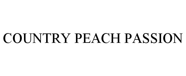  COUNTRY PEACH PASSION