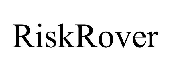 Trademark Logo RISKROVER
