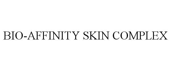  BIO-AFFINITY SKIN COMPLEX