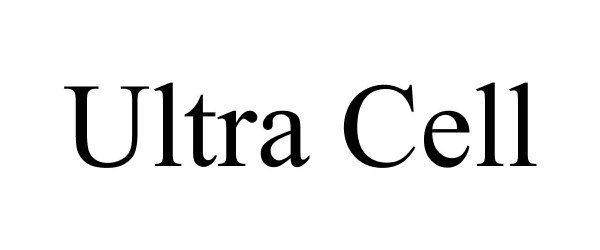 Trademark Logo ULTRA CELL