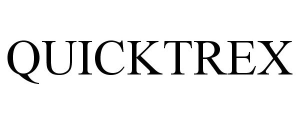 Trademark Logo QUICKTREX