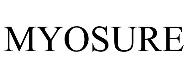 Trademark Logo MYOSURE