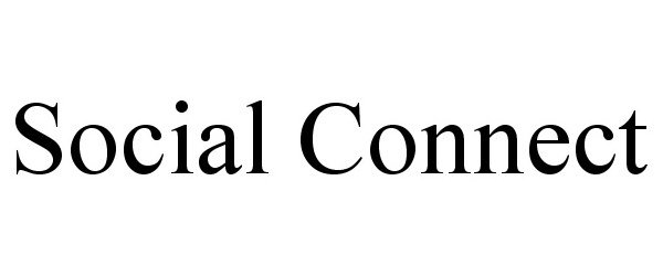 Trademark Logo SOCIAL CONNECT