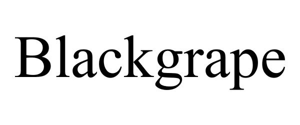  BLACKGRAPE