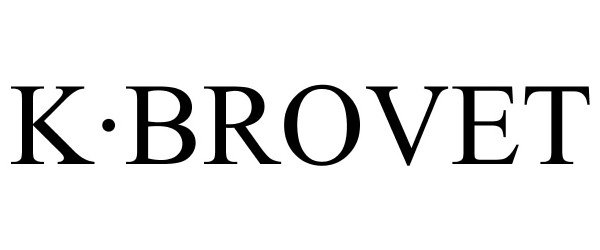 Trademark Logo KÂ·BROVET