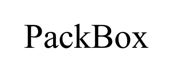 Trademark Logo PACKBOX