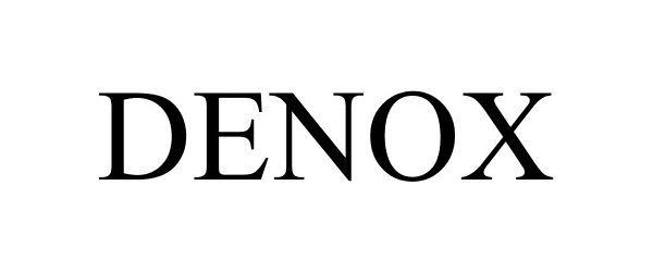 Trademark Logo DENOX