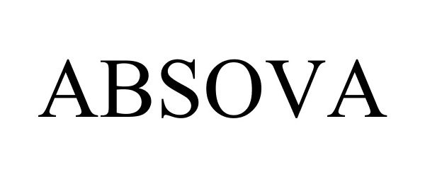 Trademark Logo ABSOVA