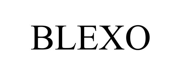 Trademark Logo BLEXO