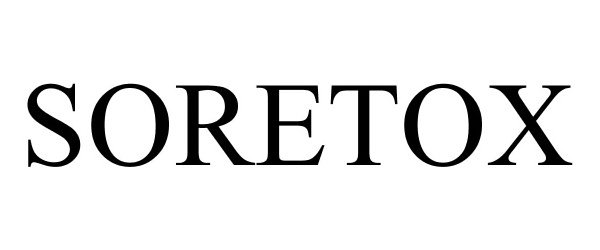 Trademark Logo SORETOX