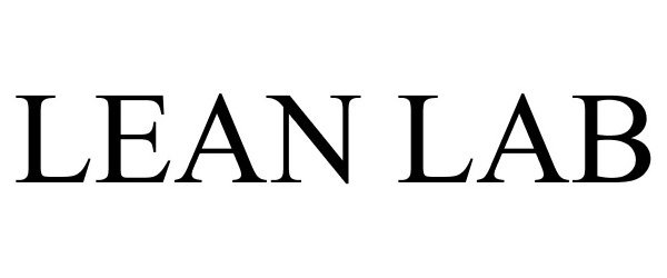 Trademark Logo LEAN LAB