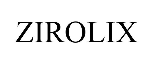 Trademark Logo ZIROLIX