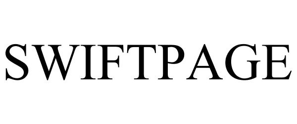 Trademark Logo SWIFTPAGE