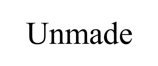 Trademark Logo UNMADE