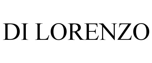 Trademark Logo DI LORENZO