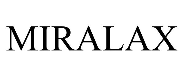 Trademark Logo MIRALAX