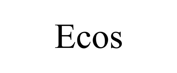 Trademark Logo ECOS