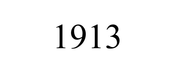 Trademark Logo 1913
