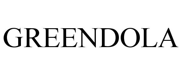Trademark Logo GREENDOLA