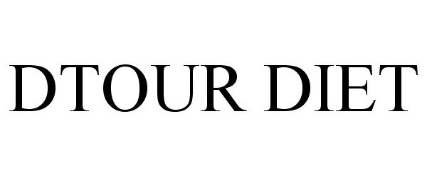 Trademark Logo DTOUR DIET