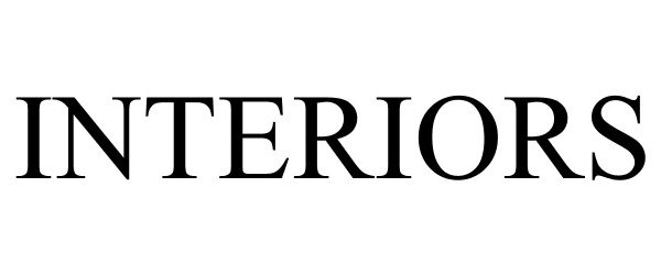 Trademark Logo INTERIORS