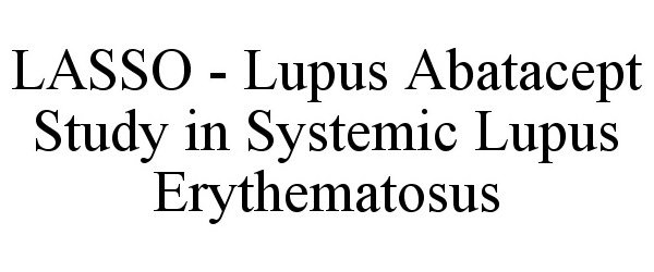  LASSO - LUPUS ABATACEPT STUDY IN SYSTEMIC LUPUS ERYTHEMATOSUS