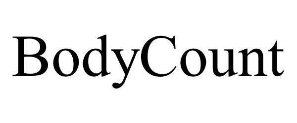 Trademark Logo BODYCOUNT